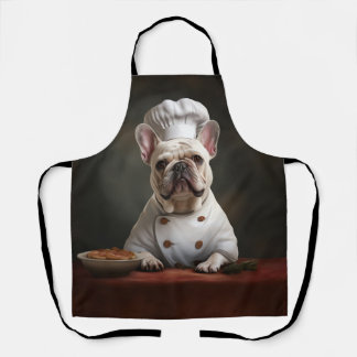 Tablier Français Chef Bulldog Frenchie