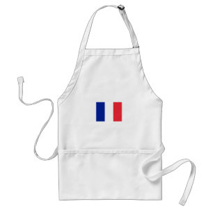 Tablier français de drapeau