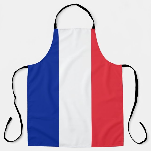 Tablier France flag All-Over Print Apron (Recto)