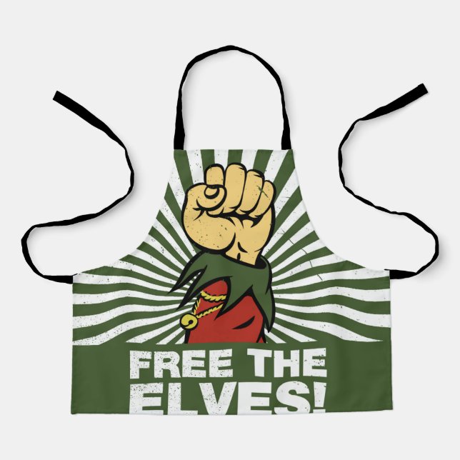 Tablier Free the elves! (Recto)