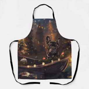 Tablier French Bulldog Christmas Festive Voyage