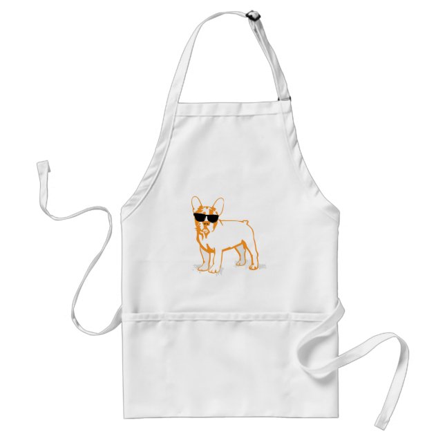 Tablier Frenchie Howlelu (Devant)