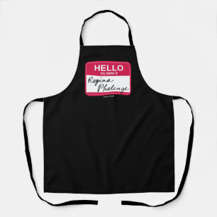 Tablier FRIENDS™ Bonjour, je m'appelle Régina Phalange