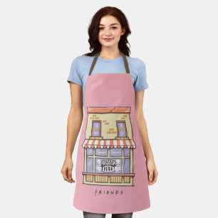 Tablier FRIENDS™   Central Perk Cartoon Coffee Shop
