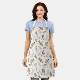 Tablier FRIENDS™ Tan Cartoon Pattern
