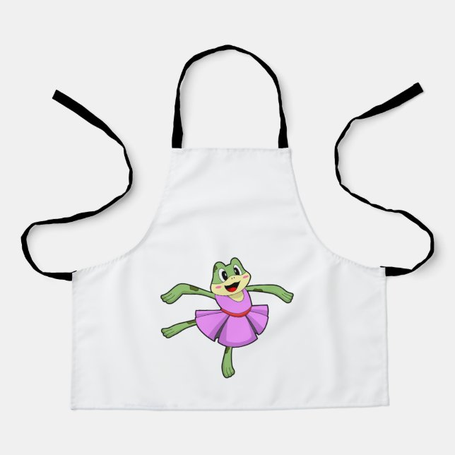 Tablier Frog Ballet Dance (Recto)