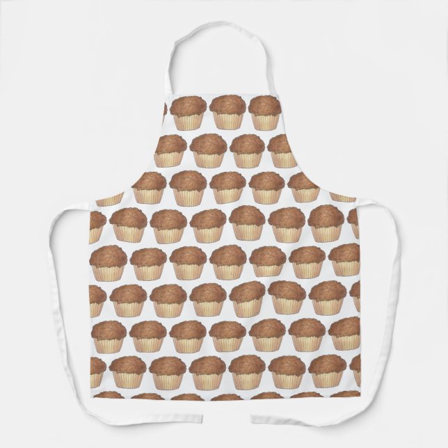 Tablier Fruit Fraîche Croustillant Muffin Vente de pain Fo (Recto)
