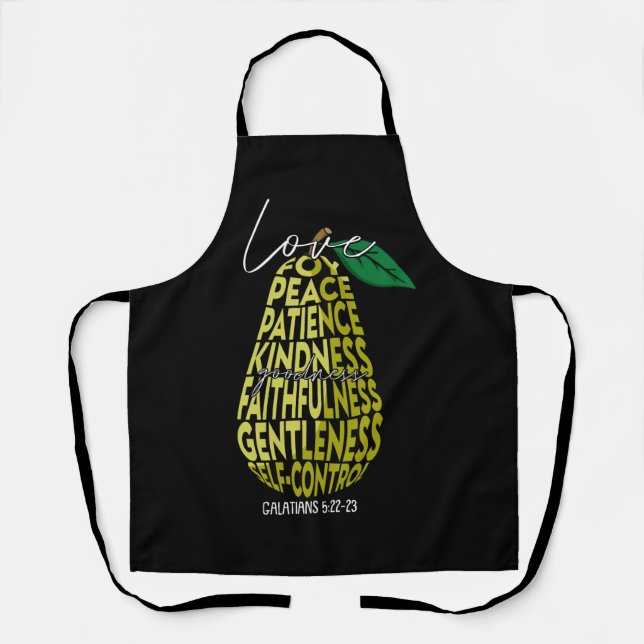 Tablier Fruit Of Spirit Love Joy Peace Patience Kindness G (Recto)