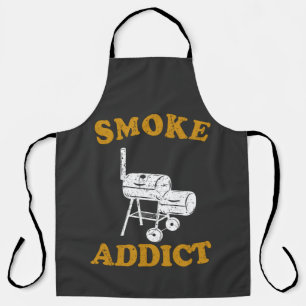 Tablier Fumeur de viande au barbecue T-shirt fumeur
