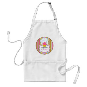 Tablier Fun Cupcake & Baker's Casquette Apron personnalisé