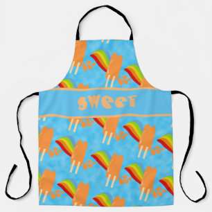 Tablier Fun Orange Frozen Pops Fun Joy Motif