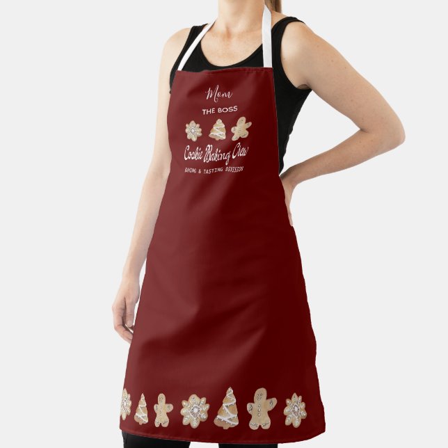 Tablier Funky Cookie Baking Crew Maman Baking Apron (Insitu)