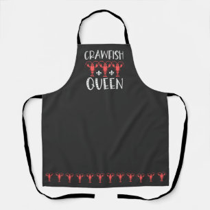 Tablier Funky Crawfish Queen - Crawfish Boil