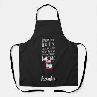 Tablier Funny Baking Lover Gifts For Baker Humor Humorous