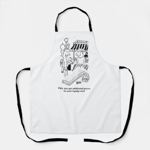 Tablier Funny Bed of Nails Indian Bazaar Marketplace