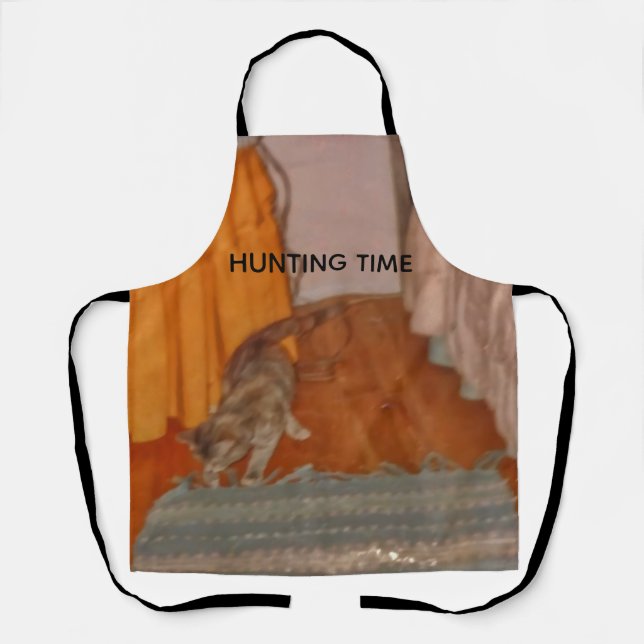 TABLIER FUNNY CAT APRON (Recto)
