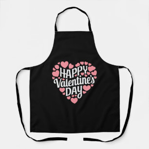 Tablier Funny Happy Valentines Day Heart Love Valentine