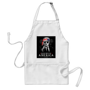 Tablier Funny Trump Golfe Des USA Amérique 2025 4 juillet