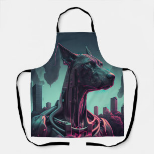 Tablier Futuriste Grande Danse Le compagnon robotique