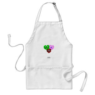 Tablier Fuzzies cardiaques