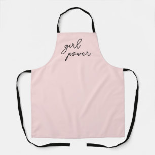 Tablier Gang de Filles Mère Fille Rose Mignon