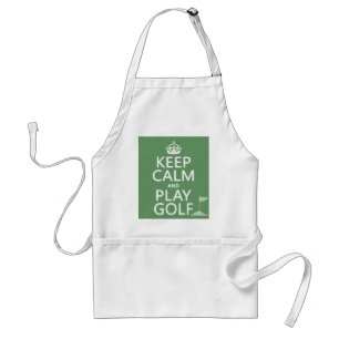 Tablier Gardez le golf de calme et de jeu - toutes les