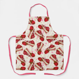 Tablier Gâteau aux fraises