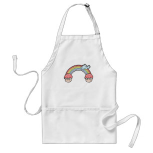 Tablier Gâteaux arc-en-ciel