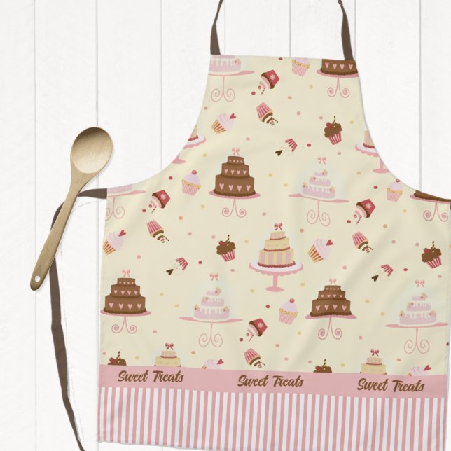 Tablier Gâteaux et petits gâteaux fantaisie sur l'aire de  (Créateur téléchargé)