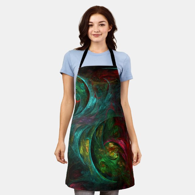 Tablier Genesis Nova Abstrait Art Apron (Porté)