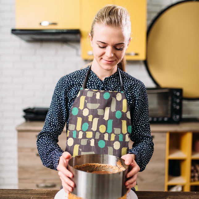 Tablier Geo Birds (Créateur téléchargé)