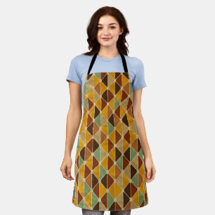 Tablier Géométrie Colorée Minimaliste – Motif Frais et Élé