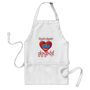 Tablier Giggedy Funny Valentine