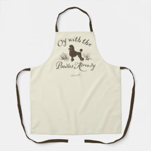 Tablier Gilmore Girls Oy avec les PoodlesDesign