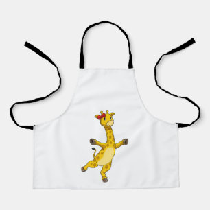 Tablier Giraffe au ruban