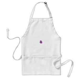 Tablier Girly Style, Light Eggplant, Bleached Cedar