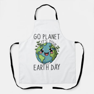Tablier Go Planet Son Jour des terres Enseignant Enfants M