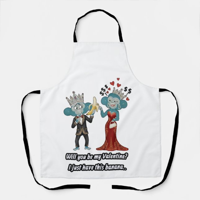 Tablier going banana's for you valentine collection (Recto)