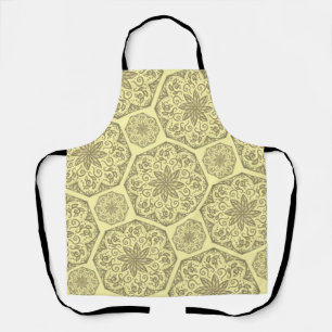 Tablier Golden Mandala Mosaic Motif