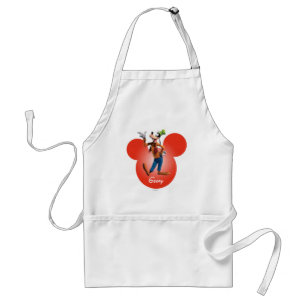 Tablier Goofy   Icône de tête de Mickey