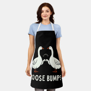 Tablier Goose Couple Drôle Oie Bosses Sarcastique Oie Lov