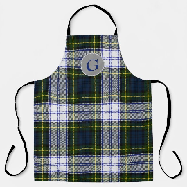Tablier Gordon Dress Tartan Plaid Monogramme (Recto)