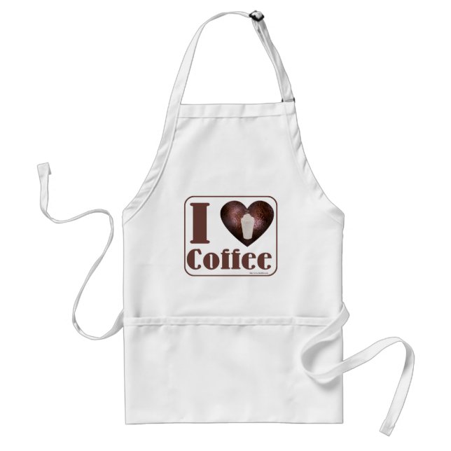 Tablier Gotta Love Coffee Moto (Devant)