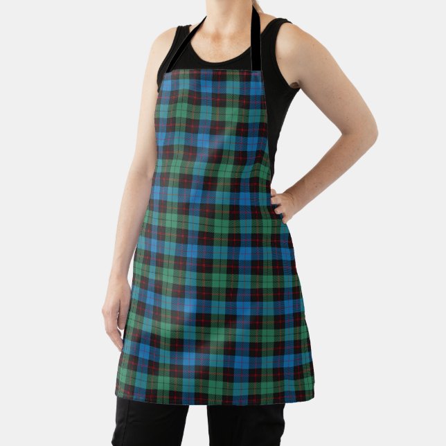 Tablier Goût de l'Écosse Clan Guthrie Tartan Plaid (Insitu)