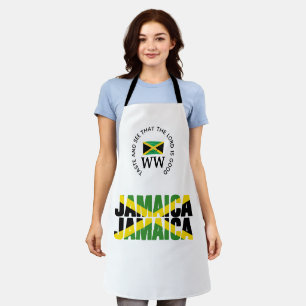 Tablier Goûter Et Voir JAMAICA FLAG Monogramme