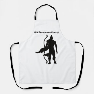 Tablier Grand Carnivore Énergie Tout-En-Tout Imprimé Tabli