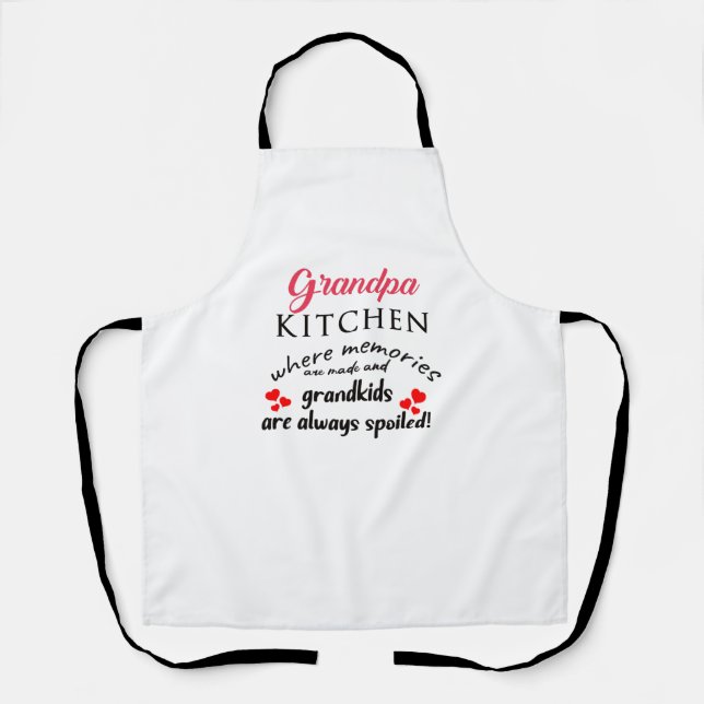 Tablier Grand-père Apron - Grand-père Cuisine (Recto)
