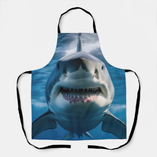 Tablier Grand requin blanc