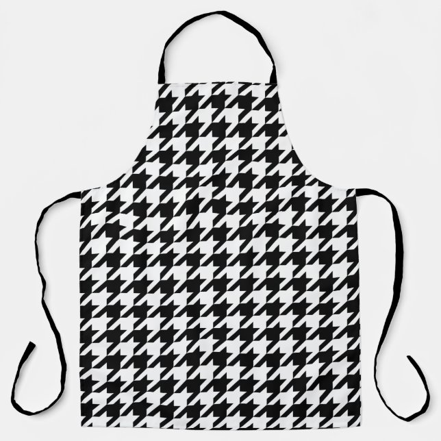 Tablier Grande Cuisine Motif Houndstooth (Recto)