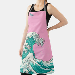 Tablier Grande vague - vert